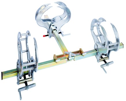 Alinhador Posicionador Para Tubos PE Maiores - MODELO MULTISIZE PARA TUBOS PE 63-180MM