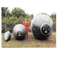 Bloqueadores infláveis - Duplo Cone, Inflável e Multidimensional